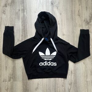 Adidas cropped hoodie